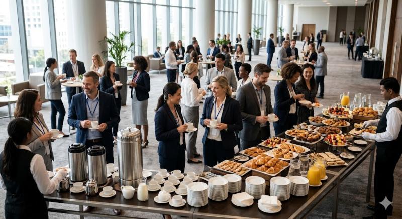 Coffee Break para 70 Pessoas: Guia Completo para Organizar